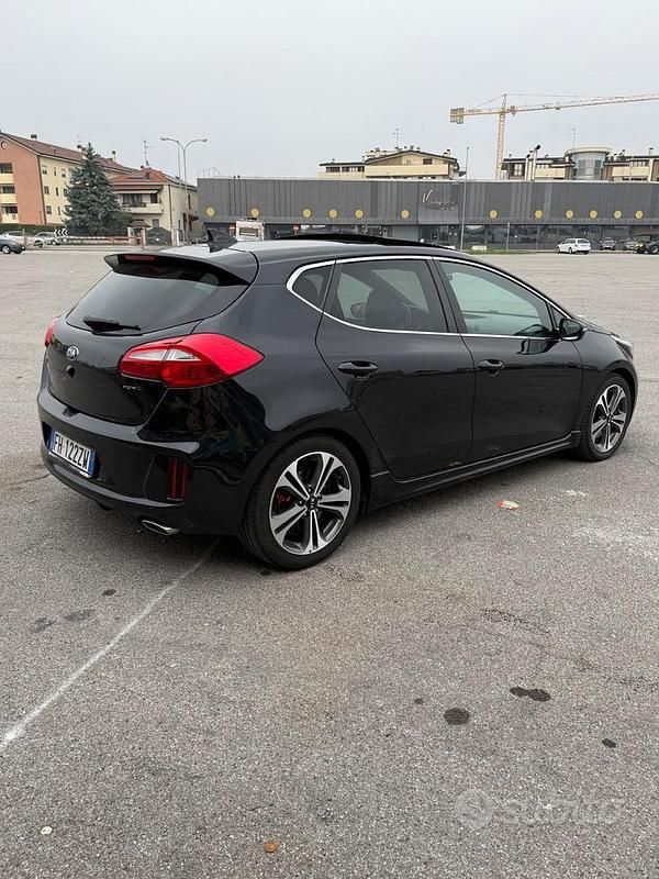 Usata Kia Ceed GT GT-Line 136 CV (100 kW) 2017 Nero Berlina