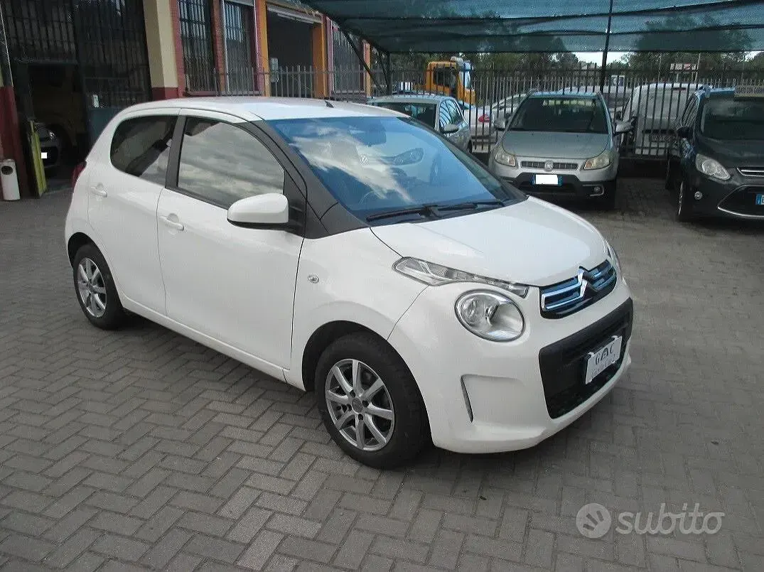 Usata Citroën C1 69 CV (50 kW) 2015 Bianco Utilitaria
