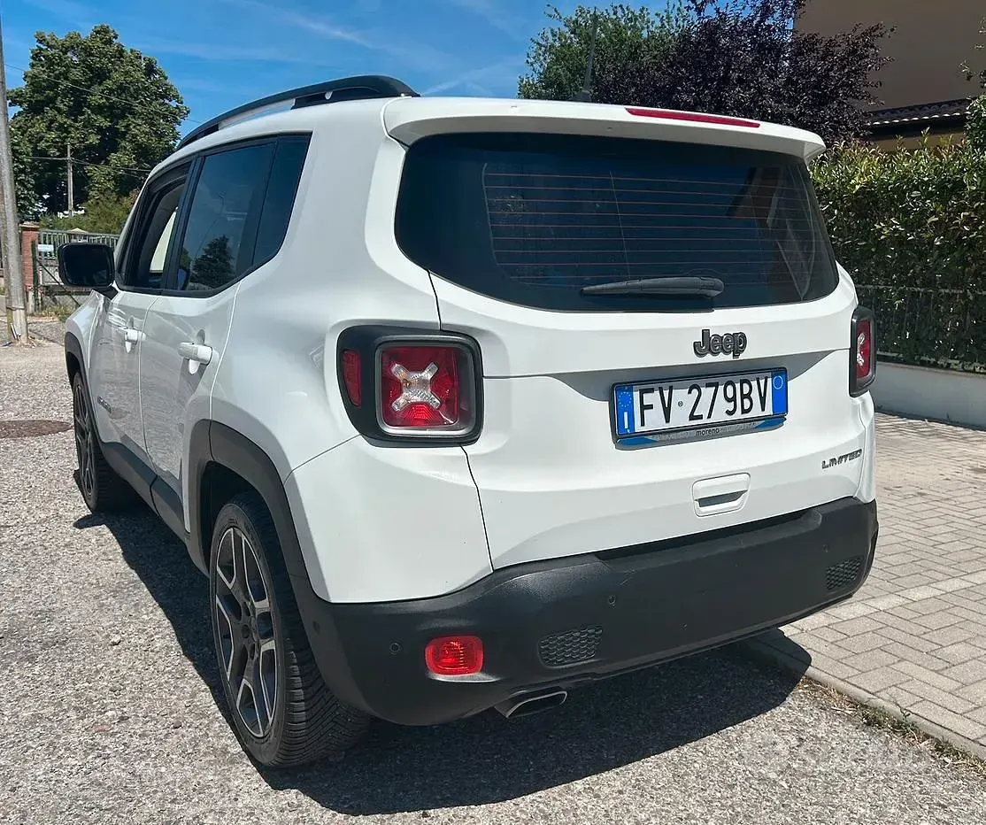 Usata Jeep Renegade Limited 120 CV (88 kW) 2019 Bianco SUV