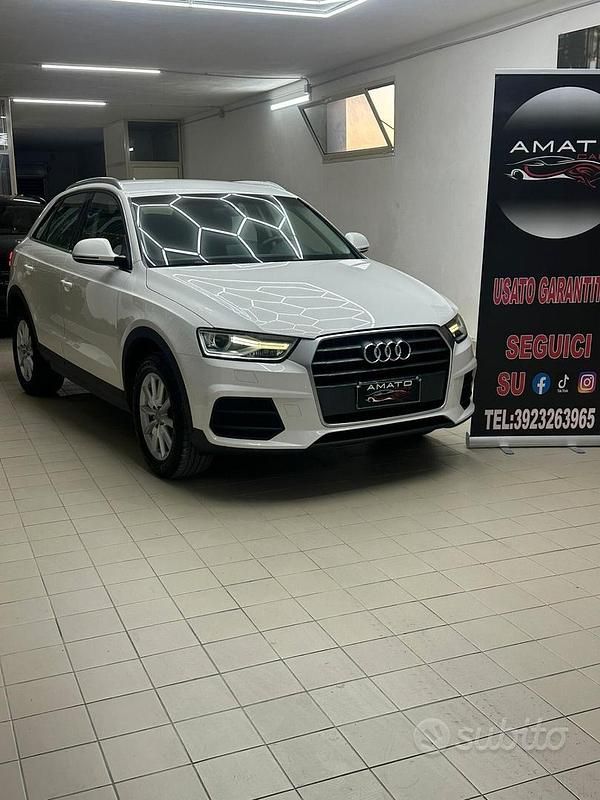 Usata Audi Q3 150 CV (110 kW) 2017 Bianco SUV