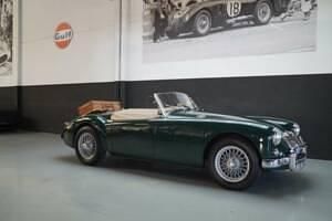 Usata MG MGA 68 CV (50 kW) 1955 Verde Cabrio