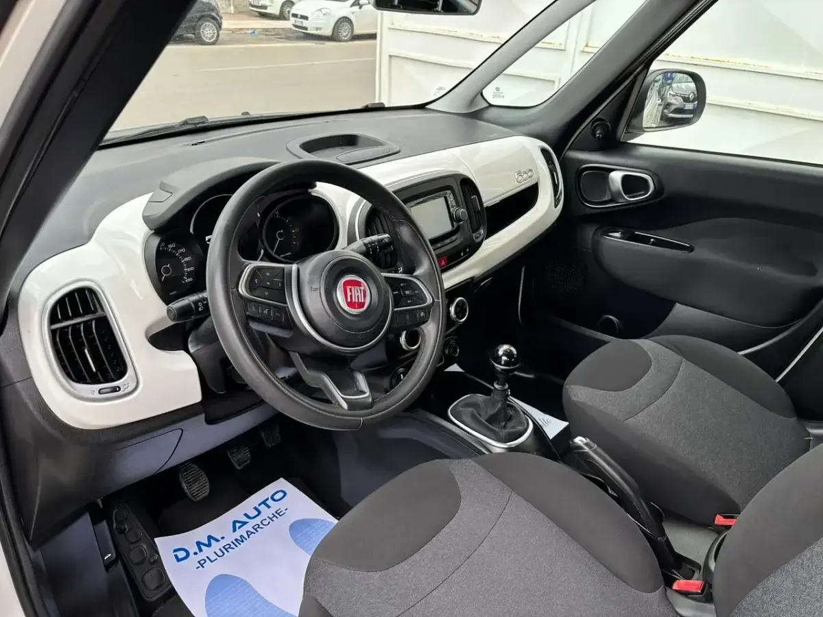 Usata Fiat 500L Lounge 95 CV (69 kW) 2019 Bianco Monovolume