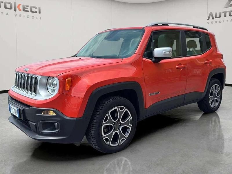 Arancione Usata 2018 Jeep Renegade Limited SUV | 15.700 € (Buon prezzo) - Immagine 1/4
