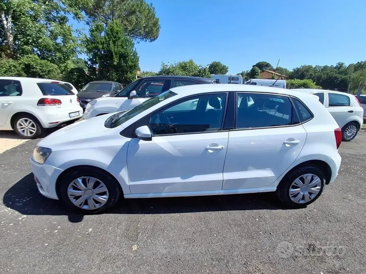 Usata VW Polo Business 75 CV (55 kW) 2016 Bianco Berlina