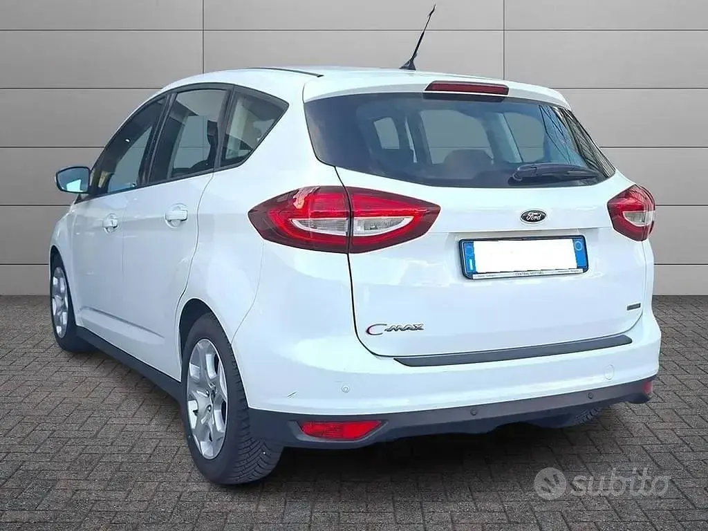 Usata Ford C-MAX S 101 CV (74 kW) 2015 Bianco Monovolume