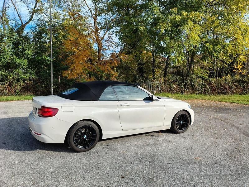 Usata BMW 220 Sport Line 184 CV (135 kW) 2020 Bianco Cabrio
