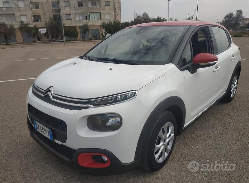 Usata Citroën C3 83 CV (61 kW) 2020 Bianco Utilitaria