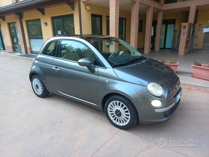 Usata Fiat 500 Lounge 69 CV (50 kW) 2009 Grigio Berlina