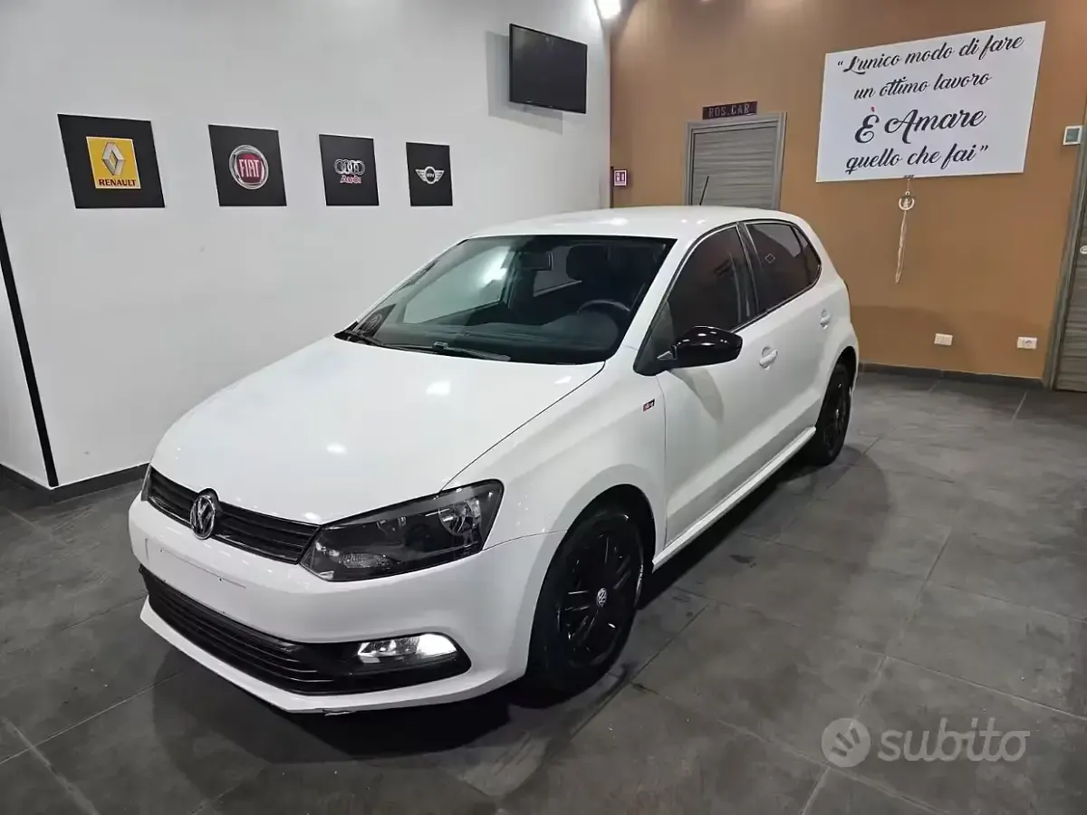 Usata VW Polo 75 CV (55 kW) 2016 Bianco Berlina