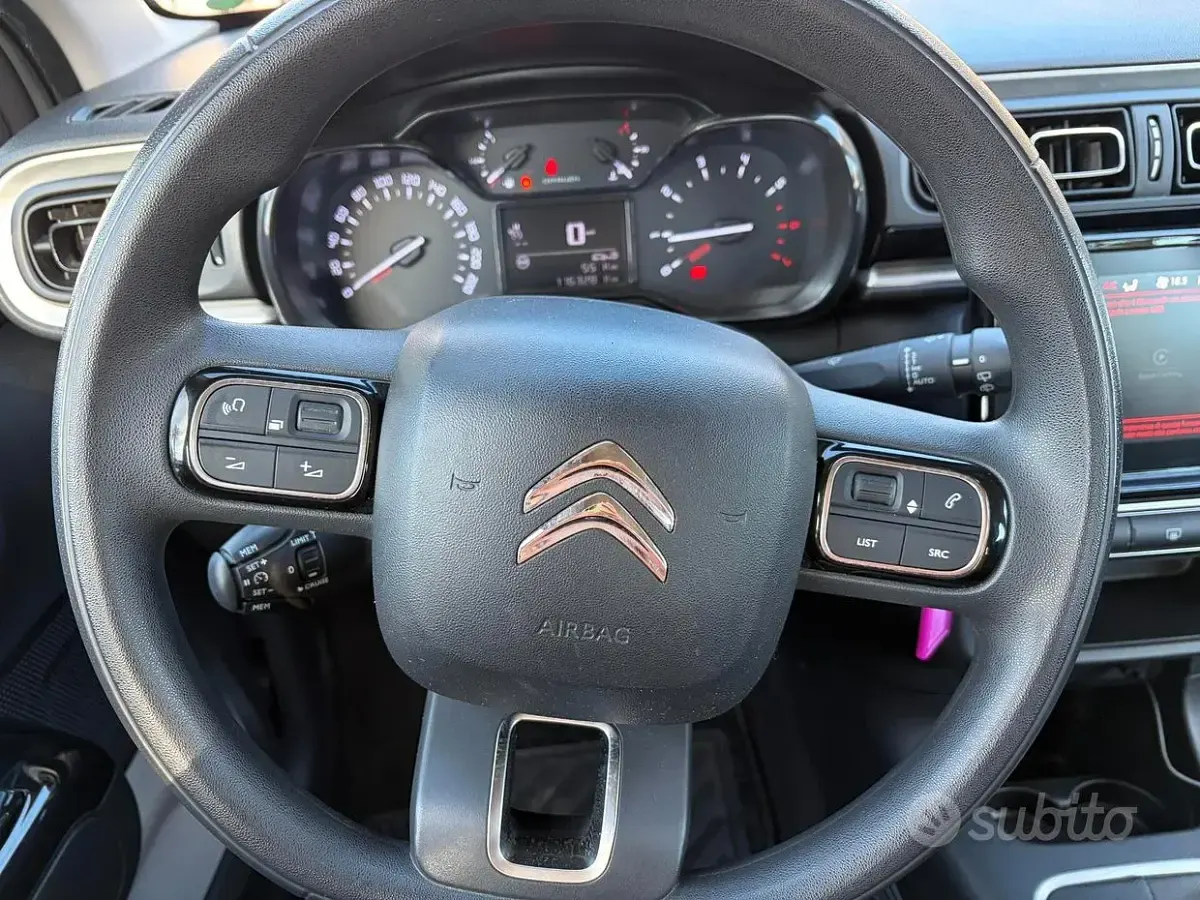 Usata Citroën C3 Shine 102 CV (75 kW) 2022 Grigio Utilitaria