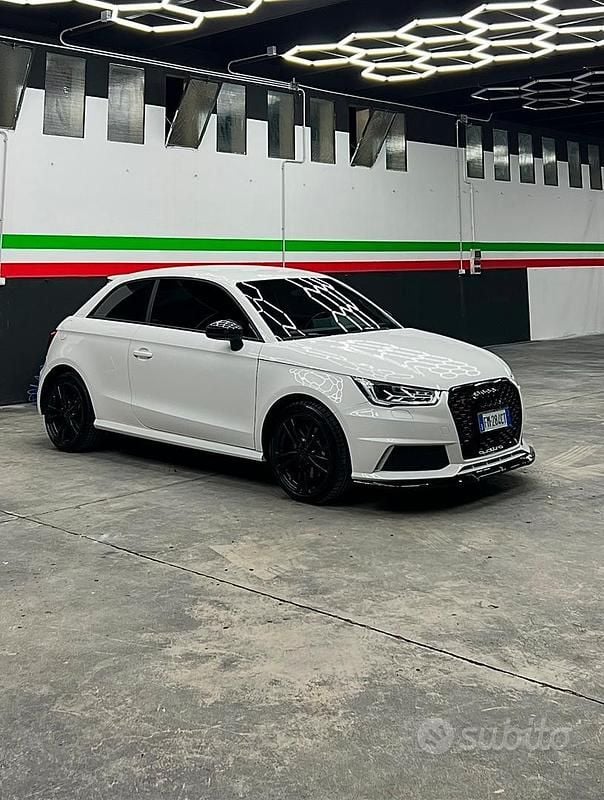 Usata Audi S1 231 CV (169 kW) 2018 Bianco Utilitaria