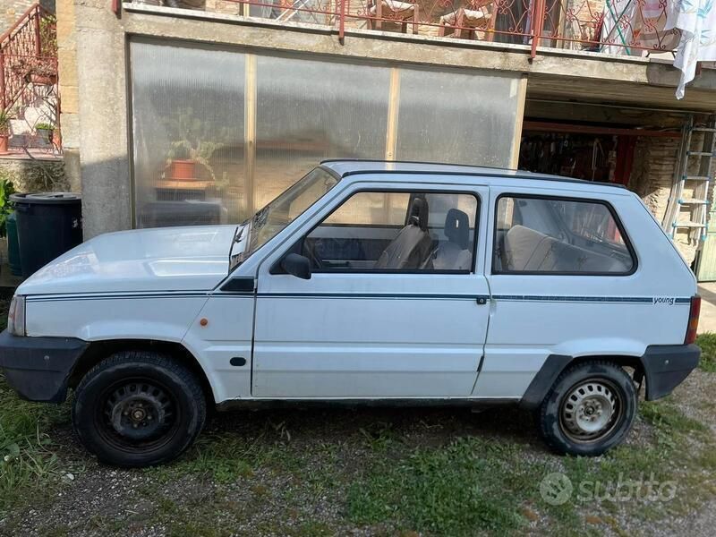 Usata Fiat Panda 34 CV (25 kW) 1989 Bianco Utilitaria