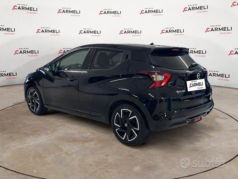 Usata Nissan Micra Acenta 92 CV (67 kW) 2022 Nero Utilitaria