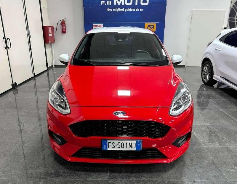 Usata Ford Fiesta ST-Line 86 CV (63 kW) 2019 Race red Berlina
