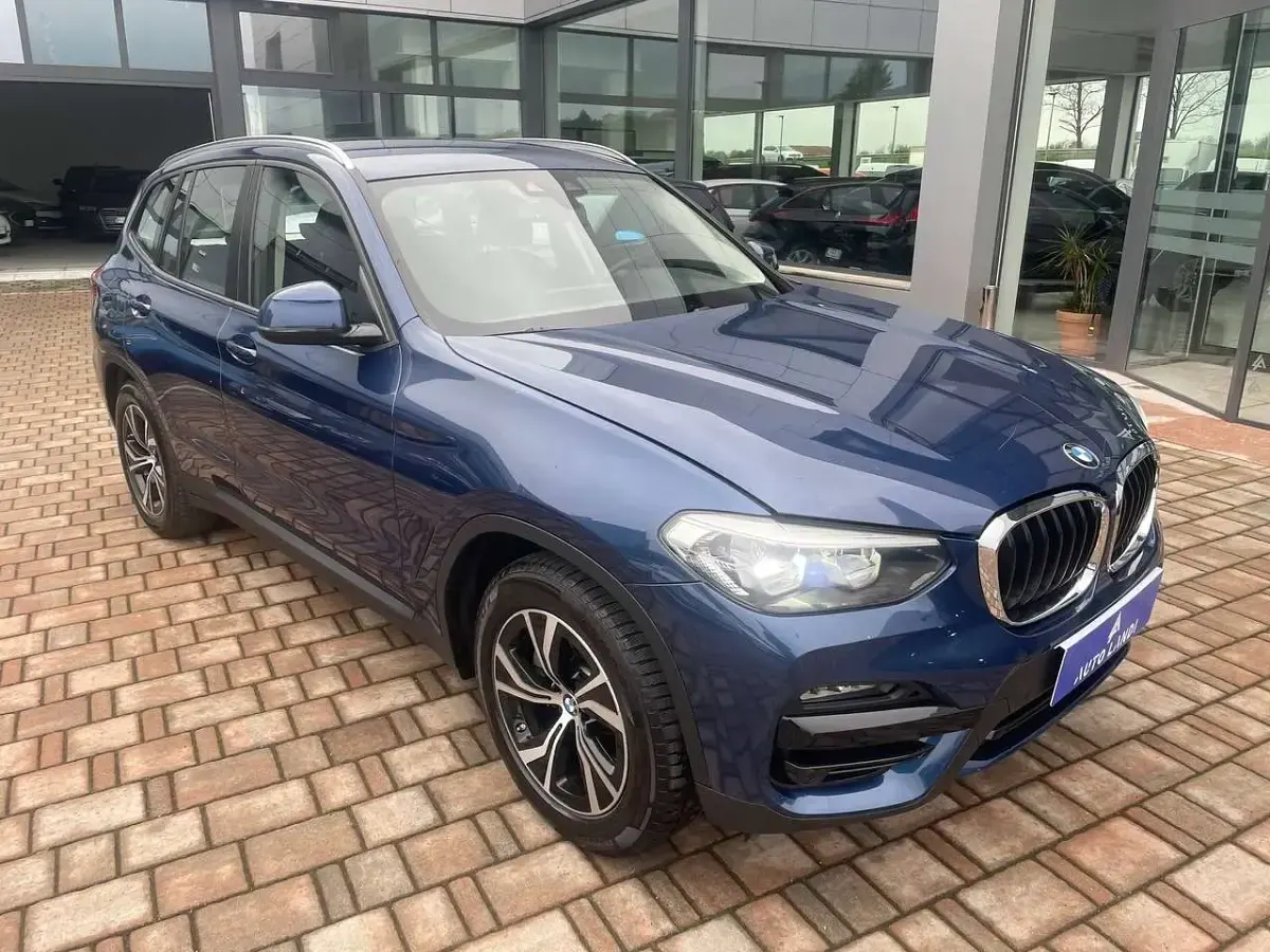 Usata BMW X3 Advantage 190 CV (139 kW) 2021 Blu/azzurro SUV