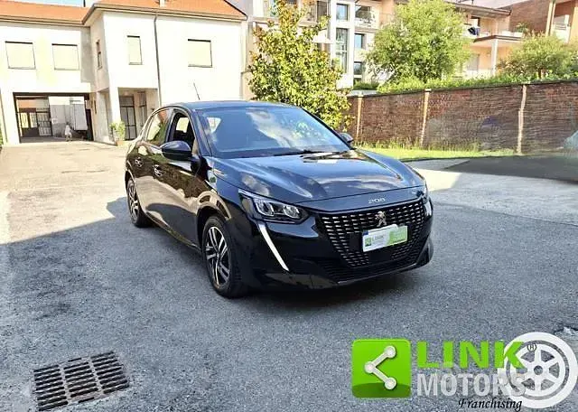 Usata Peugeot 208 Allure 75 CV (55 kW) 2022 Nero Utilitaria