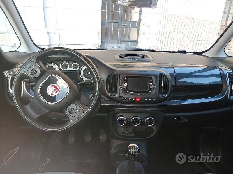 Usata Fiat 500L 85 CV (62 kW) 2013 Nero Monovolume