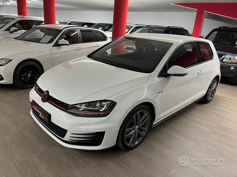 Usata VW Golf VII GTI 230 CV (169 kW) 2016 Bianco Berlina