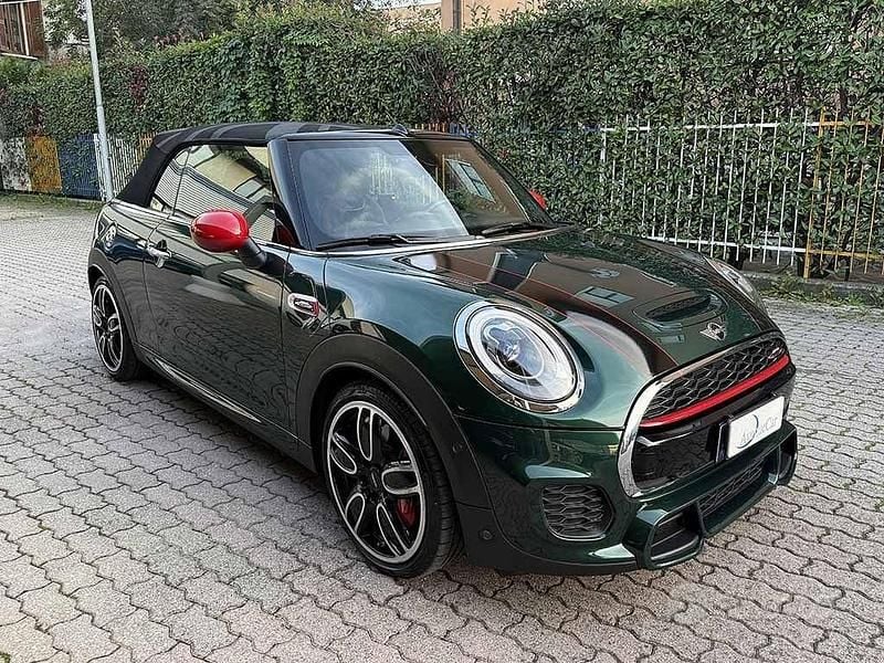 Usata Mini John Cooper Works Cabriolet 231 CV (169 kW) 2017 Verde Cabrio