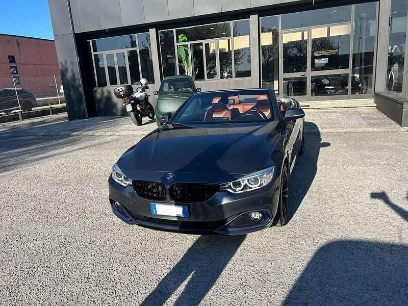 Usata BMW 420 Sport Line 184 CV (135 kW) 2016 Grigio Cabrio