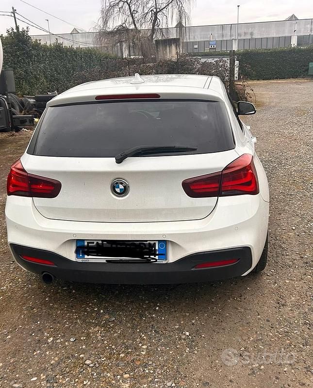 Usata BMW 116 M Sport 109 CV (80 kW) 2018 Bianco Utilitaria