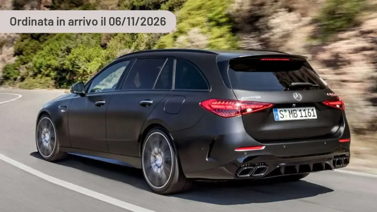 Begagnad Mercedes C43 AMG Premium 421 HK (309 kW) 2024 Silver Kombi