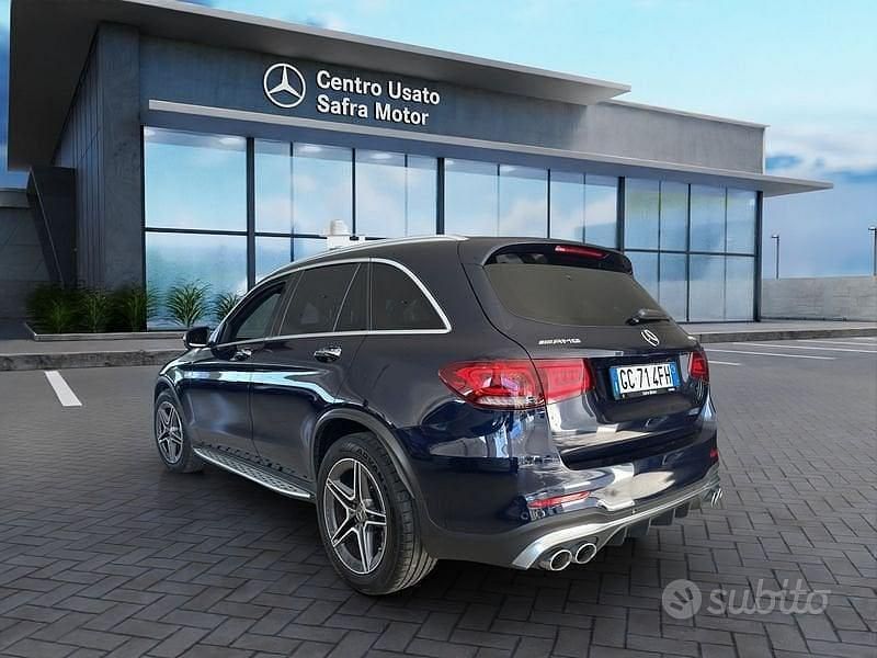 Usata Mercedes GLC43 AMG AMG 390 CV (286 kW) 2021 Blu SUV