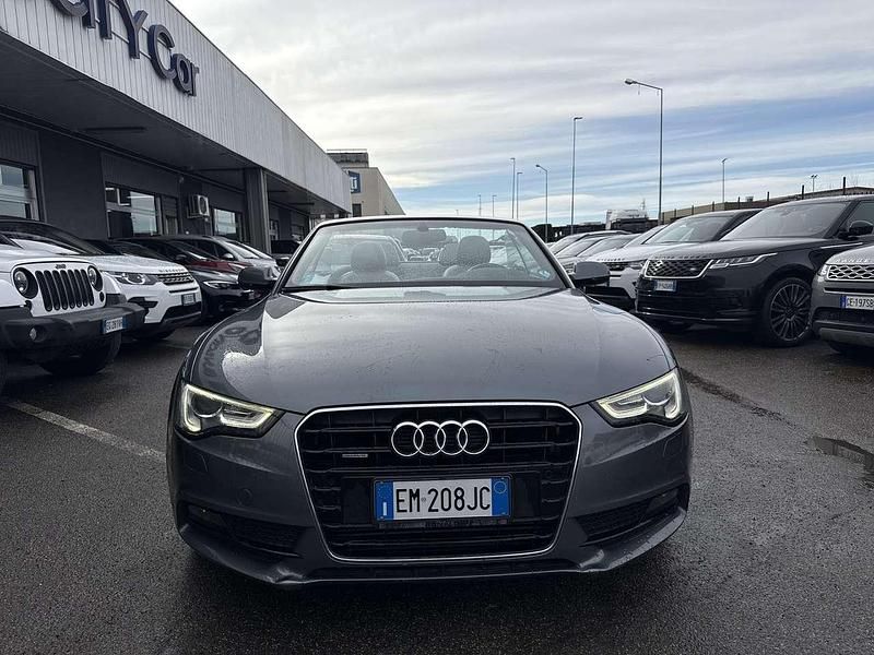 Usata Audi A5 Cabriolet Advanced 245 CV (180 kW) 2012 Grigio Cabrio