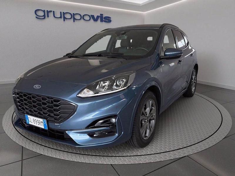 Begagnad Ford Kuga ST-Line 190 HK (139 kW) 2022 Blå SUV