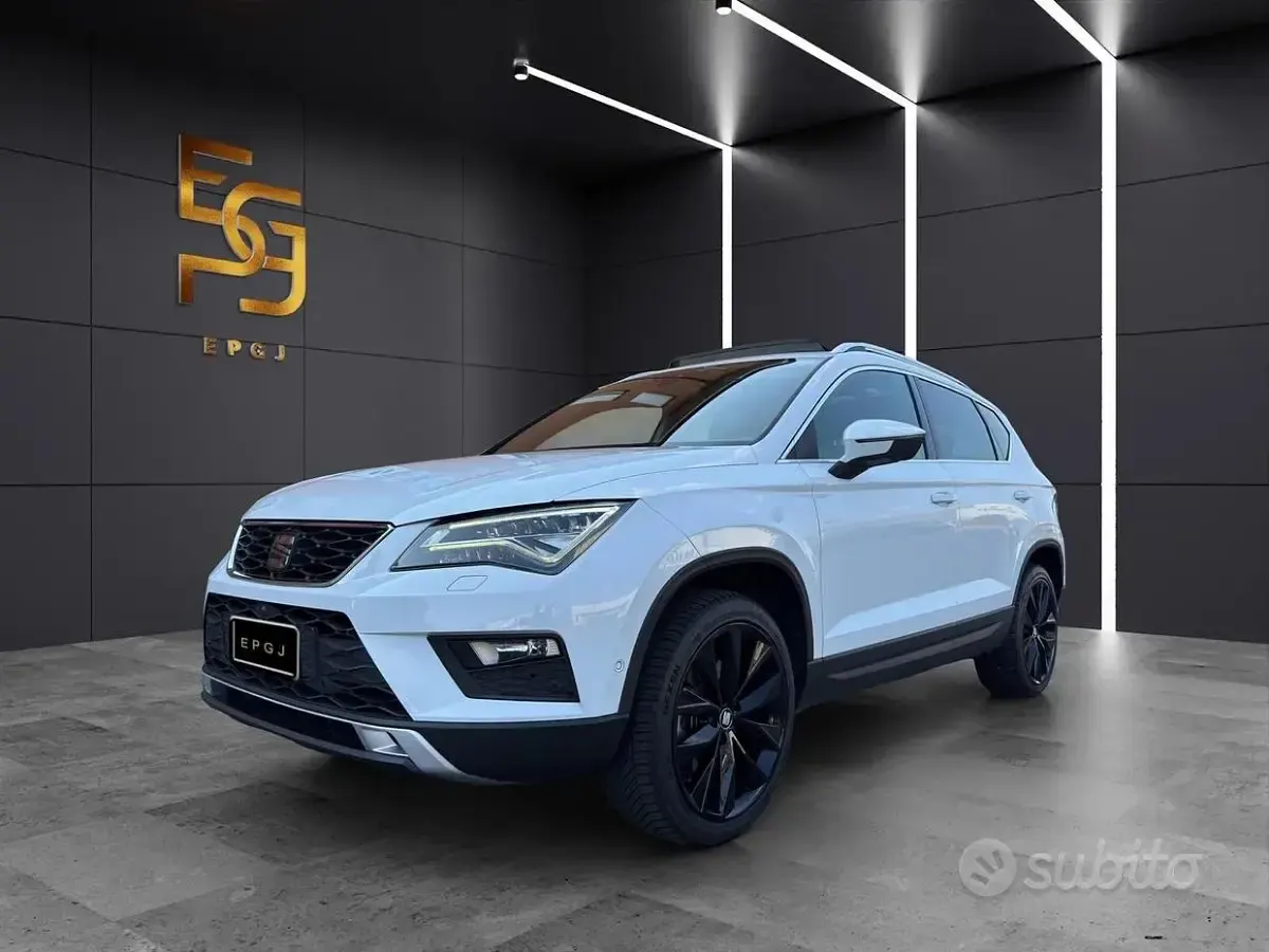 Usata Seat Ateca 4Drive 190 CV (139 kW) 2017 Bianco SUV