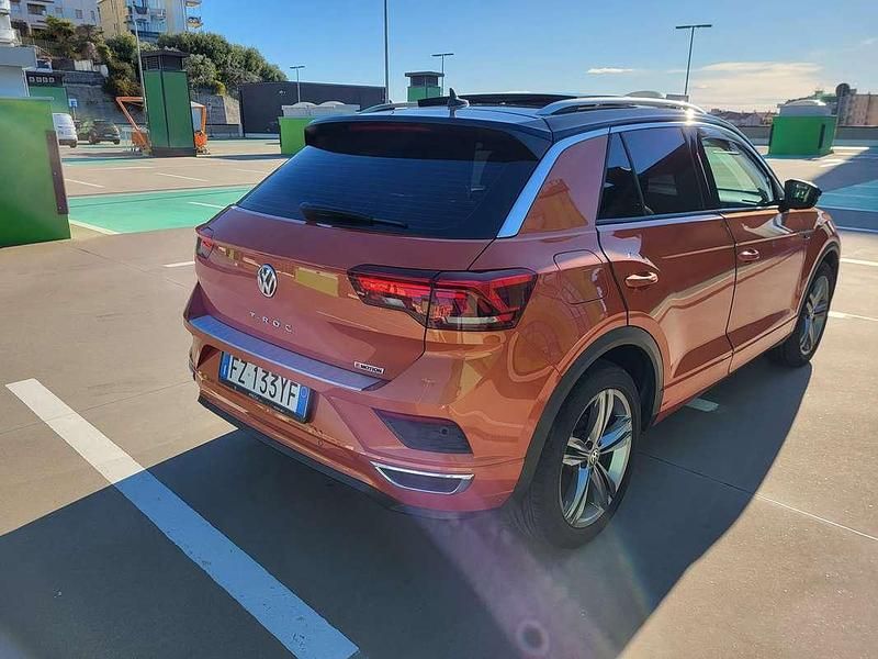 Usata VW T-Roc Advance 150 CV (110 kW) 2020 Arancione SUV