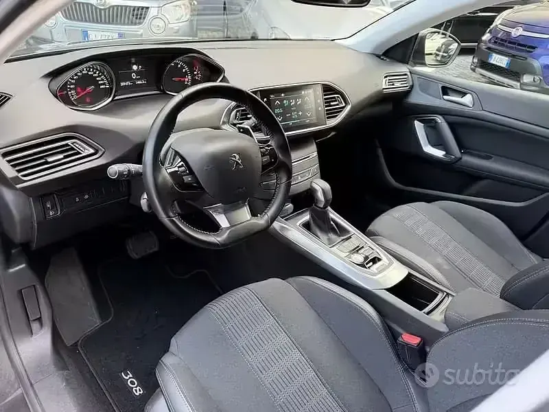 Usata Peugeot 308 SW GT-line 131 CV (96 kW) 2017 Grigio Station wagon