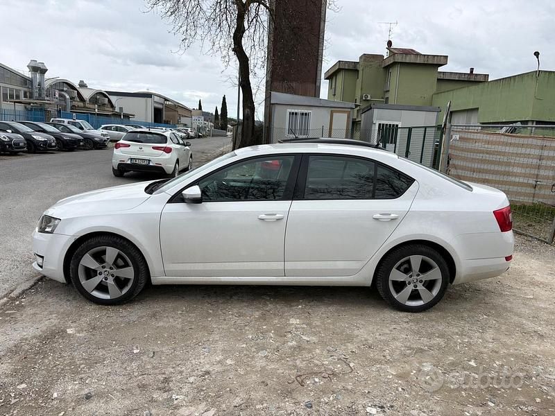 Usata Skoda Octavia Elegance 140 CV (102 kW) 2013 Bianco Berlina