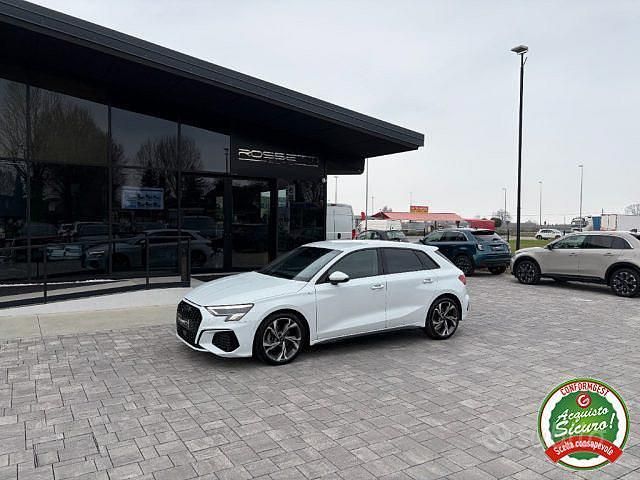 Usata Audi A3 S-Line 116 CV (85 kW) 2023 Bianco Berlina