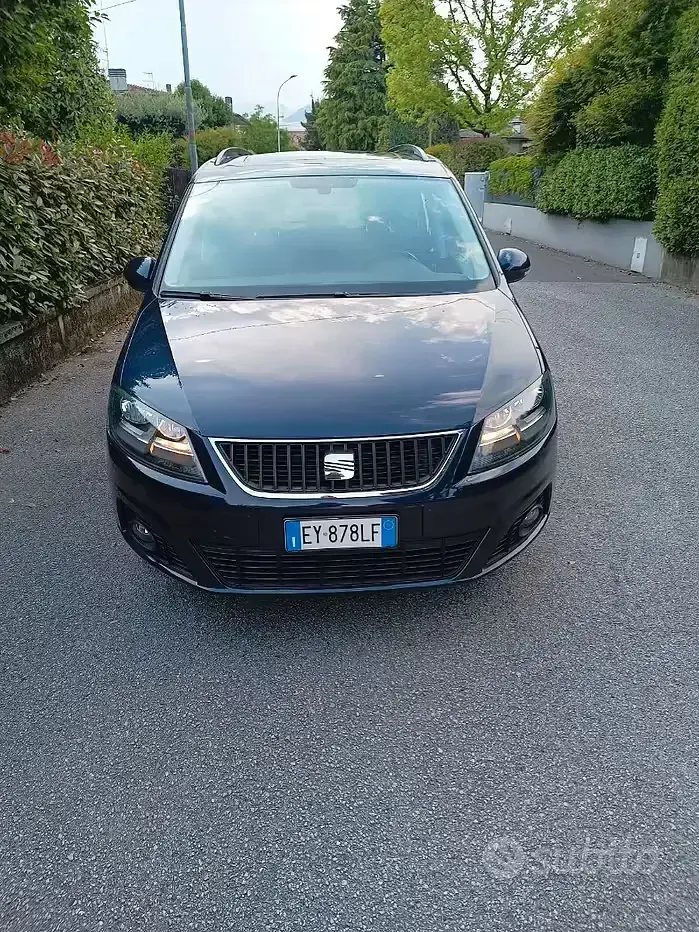 Begagnad Seat Alhambra 150 HK (110 kW) 2015 Blå Minibuss
