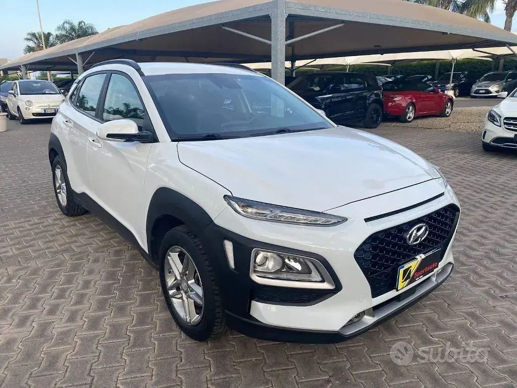 Usata Hyundai Kona 116 CV (85 kW) 2018 Bianco SUV