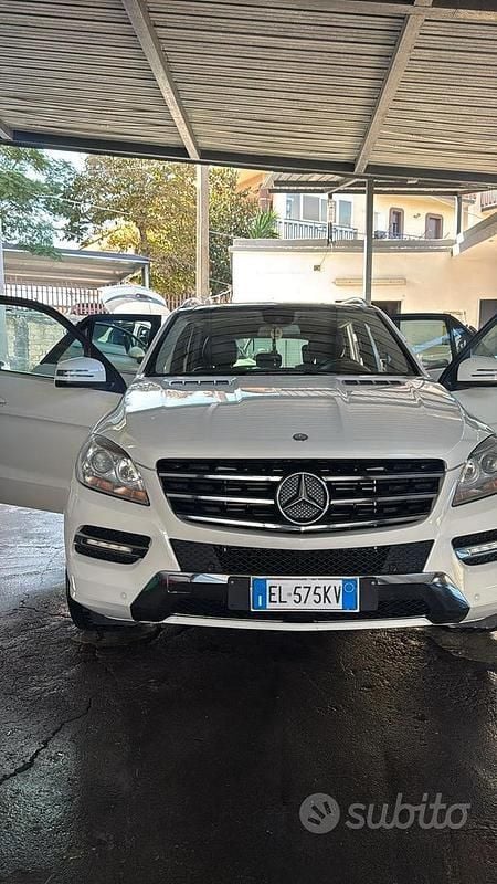 Usata Mercedes ML250 Premium 204 CV (150 kW) 2014 Bianco SUV