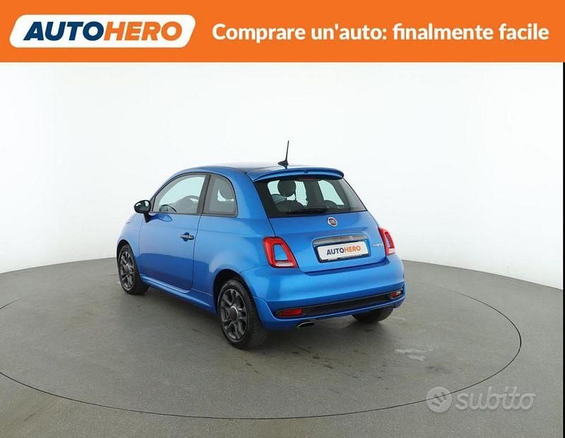 Usata Fiat 500 Sport 71 CV (52 kW) 2020 Blu Utilitaria