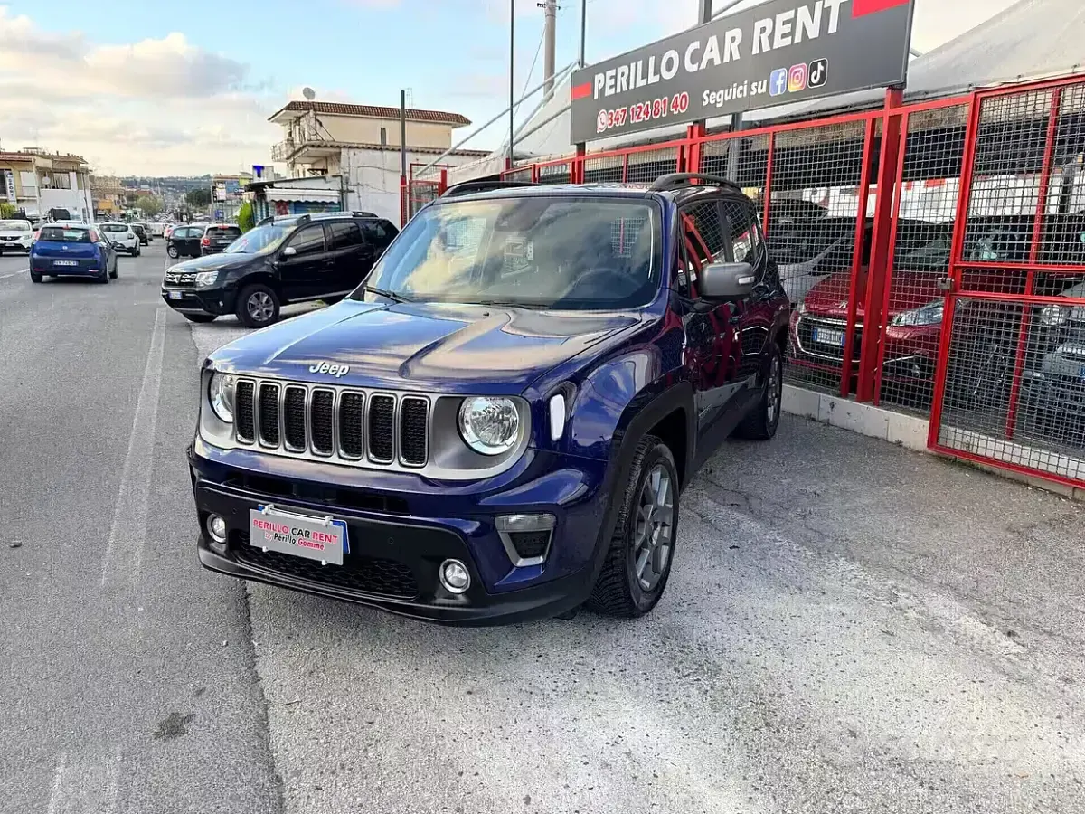 Usata Jeep Renegade Limited 130 CV (95 kW) 2021 Blu SUV