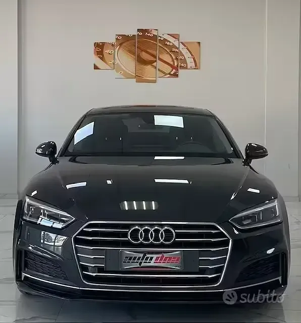 Usata Audi A5 S-Line 190 CV (139 kW) 2017 Grigio Coupé