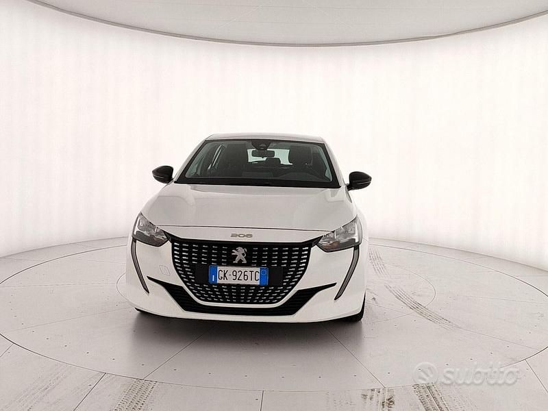 Usata Peugeot 208 Active 101 CV (74 kW) 2022 Bianco Utilitaria