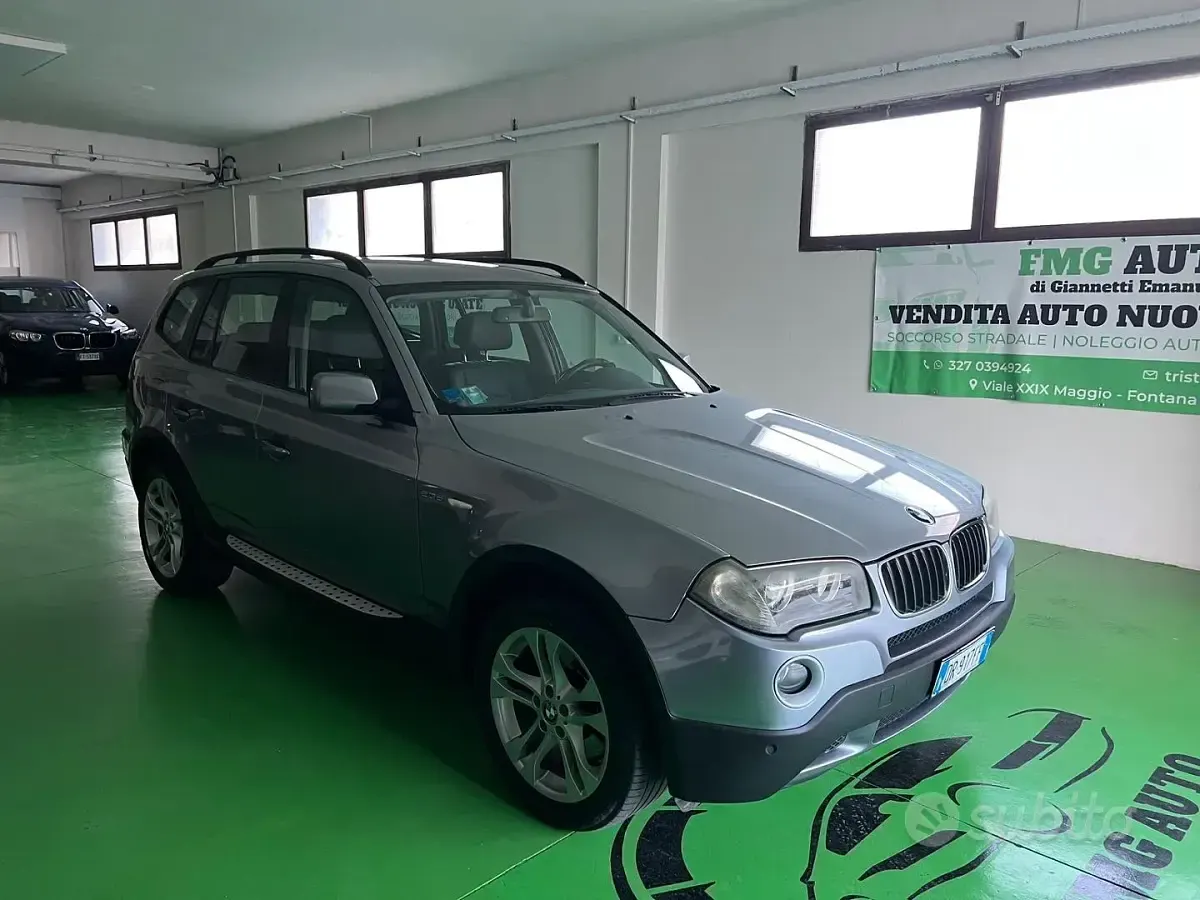 Usata BMW X3 177 CV (130 kW) 2008 Grigio SUV