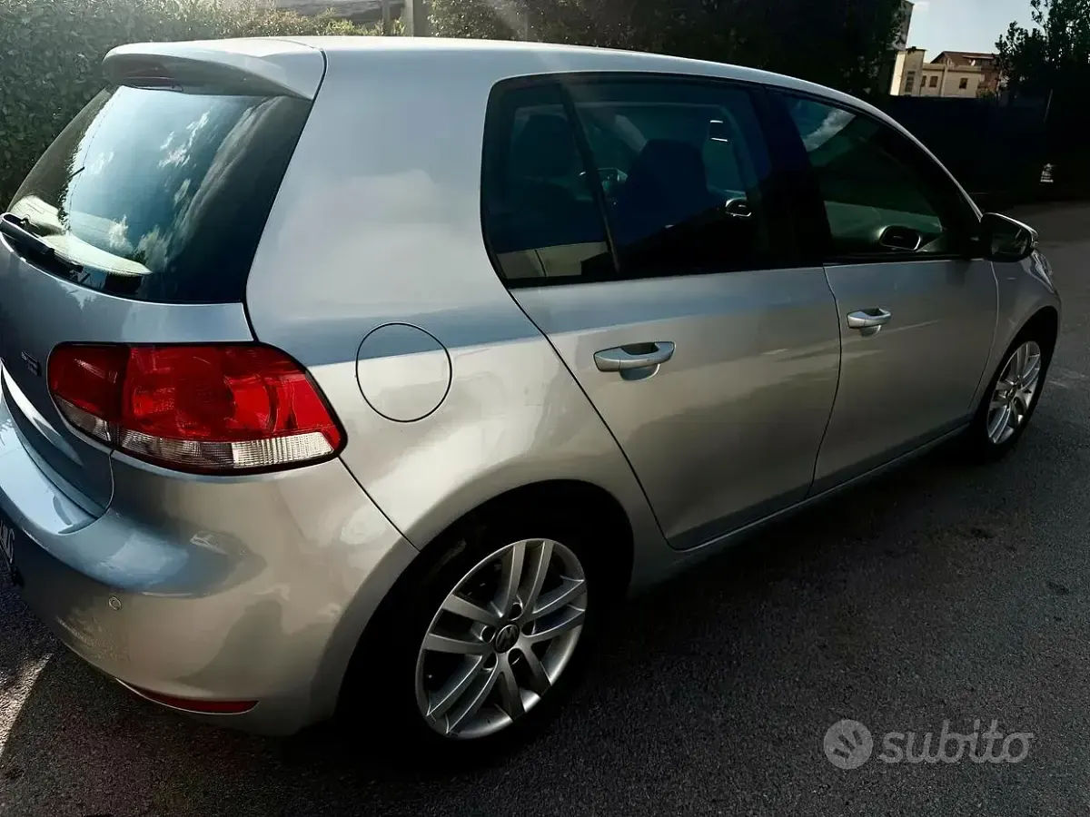 Usata VW Golf VI Highline 122 CV (89 kW) 2009 Grigio Berlina