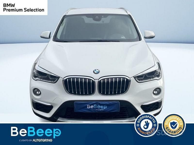 Usata BMW X1 xLine 140 CV (102 kW) 2019 Bianco pastello SUV