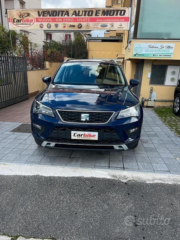 Usata Seat Ateca 116 CV (85 kW) 2017 Blu SUV