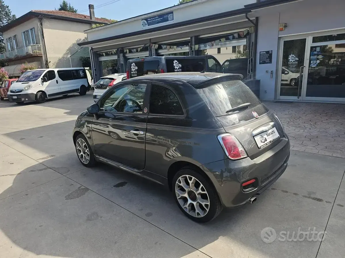 Usata Fiat 500 69 CV (50 kW) 2013 Grigio Berlina
