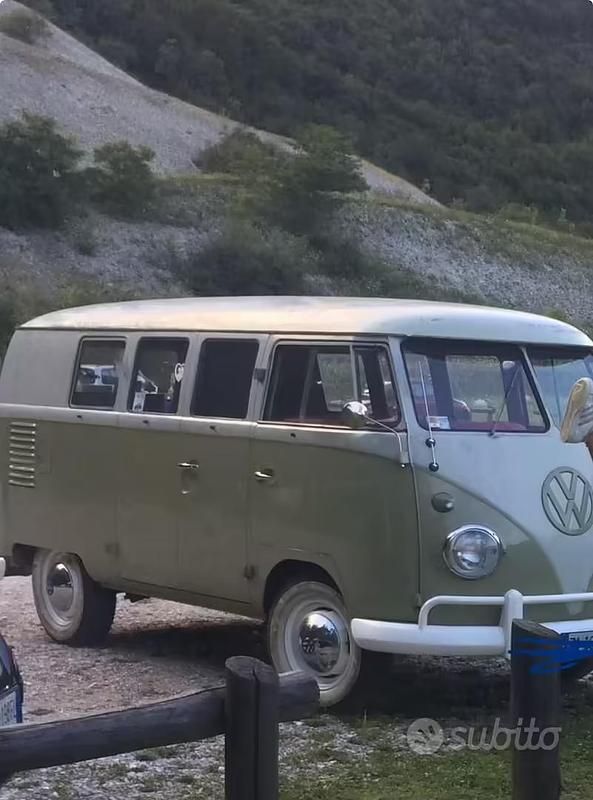 Usata VW T1 30 CV (22 kW) 1960 Verde Furgone