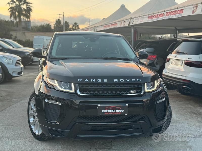 Usata Land Rover Range Rover evoque SE 180 CV (132 kW) 2016 Nero Coupé