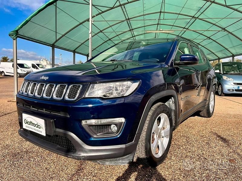 Usata Jeep Compass Longitude 120 CV (88 kW) 2019 Blu SUV