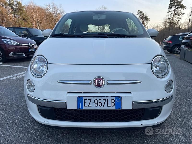 Usata Fiat 500 Lounge 95 CV (69 kW) 2015 Bianco Berlina